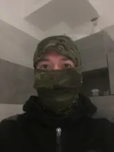 Multicam camuflaje Balaclava bufanda para todo el rostro máscara senderismo ciclismo y caza ejército moto militar cubierta de la cabeza táctico Airsoft gorra para hombres