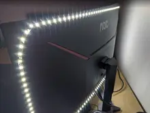 Led-Strip Battery Tv-Background-Lighting Warm WELPUR White Flexible 2835 USB DC for Night-Light