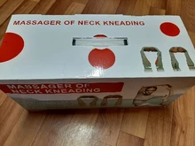 Device Shawl Neck-Massager Kneading-Shiatsu Cervical-Back 3D Infrared