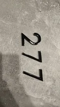 Door-Plate Sign Sticker Number-House Address Abs-Plastic Plaque Hotel 0123456789 Digits