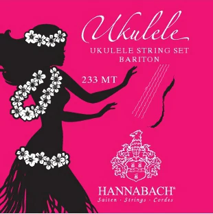 

233mt set of strings for ukulele bariton, hannabach