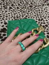 Anillos de cristal geométricos para mujer, joyería de moda, anillos de boda, anillo de compromiso de mujer, zirconio ovalado, regalos del anillo 2021