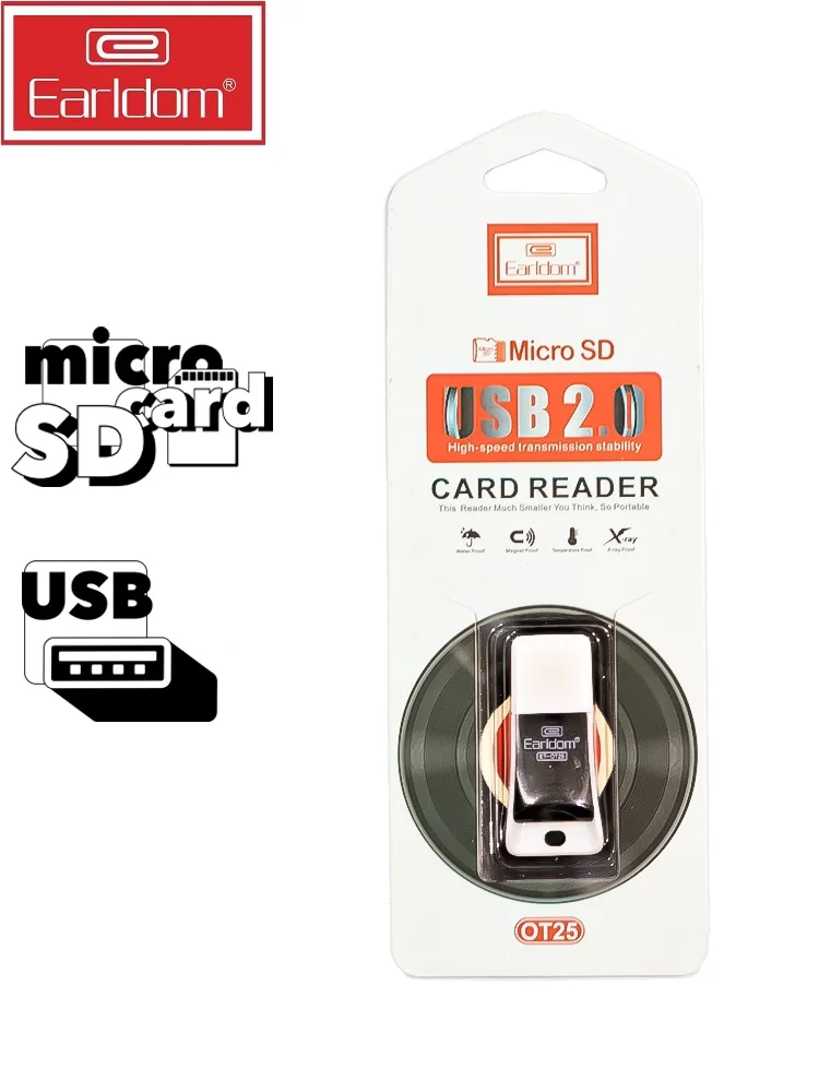 Рисунок 2 - Картридер Earldom ET-OT25 MicroSD