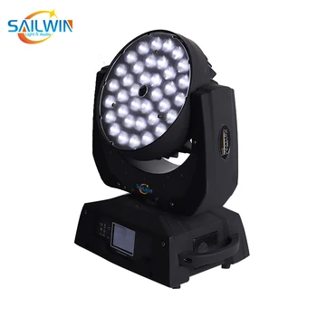 

Best seller 36x18W Zoom RGBWAU 6in1 wash LED Moving Head Light for stage party club bar