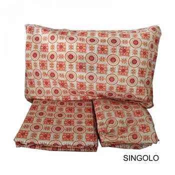 

Full bed sheets single fleece-Lapponia-circles-Orange