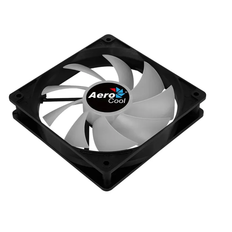 Вентилятор для корпуса Aerocool Frost 12 PWM (120x120x25mm, 4-pin PWM, 500-1500 об/мин, 18.2 - 27.5dB, RGB) (4718009158085)