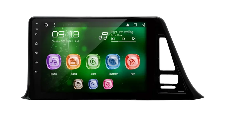Allways Автомобильный мультимедийный экран 9 дюймов Android 0 Восьмиядерный 2 Гб ОЗУ 32