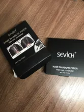 Sevich-Polvo de sombra para el pelo, 5 colores, 12g, resistente al agua, Control de bordes, cubre raíces, corrector de pelo marrón oscuro con farol