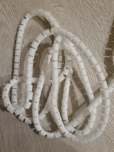 Organizador de Cable de 1 metro, espiral de protección, envuelto sinuoso, Protector de Cable, cubierta de tubo (sin localizador de Cable), 8/10/15/20/25mm