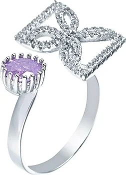 

Jay VI ring with glass and cubic zirconia