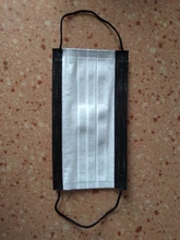 10-200 Uds desechable máscara no tejió Mascarillas 3 capa de máscara de filtro boca cara máscara de polvo de clavo máscara máscaras