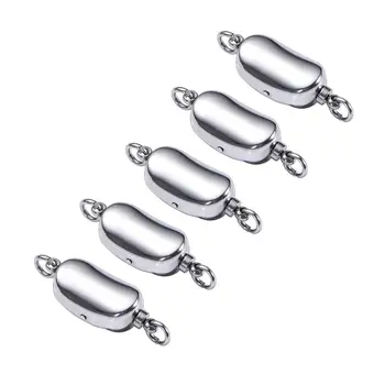 

White K Stainless Steel Removable Rod Pearl Necklace Buckle