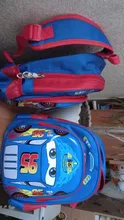 Disney coche chico de dibujos animados bolsa para la escuela de los niños kindergarten mochila niños niñas de almacenamiento de viaje bolso
