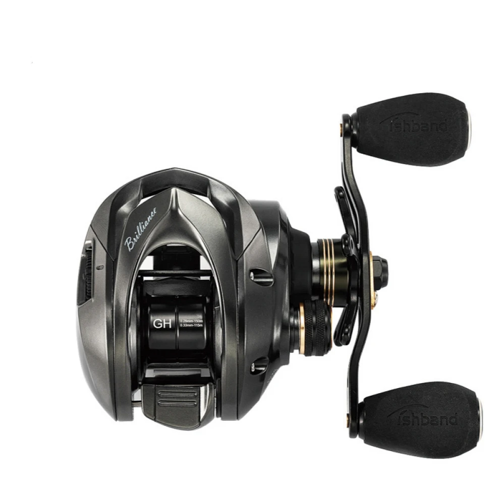 Carretel de Pesca de Arremesso Relação de Engrenagem de Pesca do Mar Carretel da Carpa Carretel Molinete Isca All-metal Super Leve Baitcast Roda