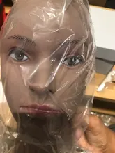 Cabeza de maniquí africano para mujer, sin pelo, para hacer peluca, sombrero, mostrar cosmetología, cabeza de maniquí, muñeca femenina de entrenamiento calva, gran oferta