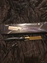 Peine caliente alisador de pelo, rizador de pelo eléctrico de aleación de titanio, cepillo rizador de pelo, respetuoso con el medio ambiente