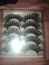 Pestañas postizas de pelo de visón, extensiones de pestañas postizas entrecruzadas naturales, maquillaje largo desordenado, extensión de pestañas postizas, herramientas de belleza, 5 pares