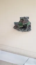 Ornament Aquarium-Accessories Fish-Tank-Decorations Cave Mountain-Hiding Resin Home