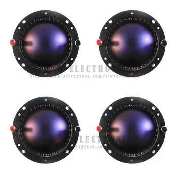 

4pcs quality Replacement Diaphragm for P Audio SD-75BN for SD75BN Driver VC76mm 8ohm Blue Titanium 3inch Pur ALuminium Flat Wire