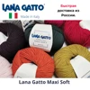 Yarn for knitting Lana Gatto Maxi Soft merino wool. ► Photo 1/6
