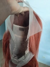 Malaika-peluca recta con corte Bob, pelucas de cabello humano con encaje frontal, 13x4, rojo y azul, brasileño, prearrancado, 180% Remy, pelucas de cabello humano