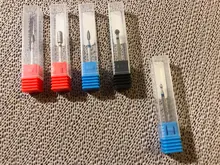 Brocas de diamante para uñas, accesorios de máquina de manicura eléctrica, brocas rotativas, herramientas de corte