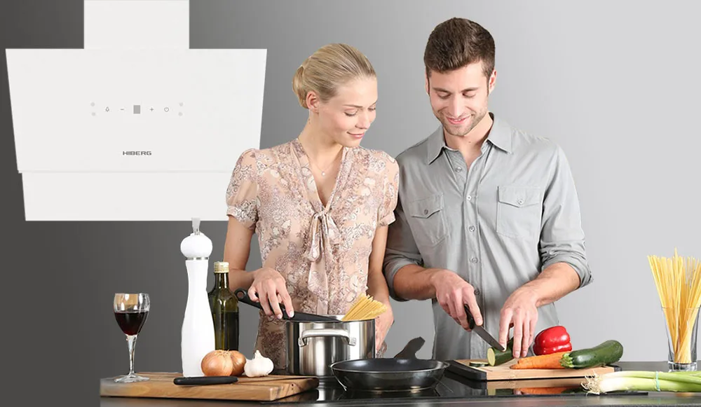 ВЫТЯЖКА HIBERG VM 6090 W хэппи фэйс имидж