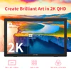 XPPen Artist 24 QHD Graphic Tablet Monitor 2K Resolution 23.8 inch Pen Drawing Display Support 60 Degrees Tilt for Windows Mac 2