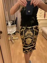 Falda larga con estampado de otoño para mujer, falda larga con estampado de otoño, diseño abstracto, estilo europeo