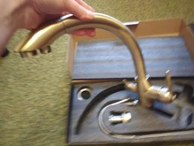 Mixer Tap Kitchen-Faucets Deck-Mounted Rotation Hot-And-Cold-Water-Tap Frap for F4399-4