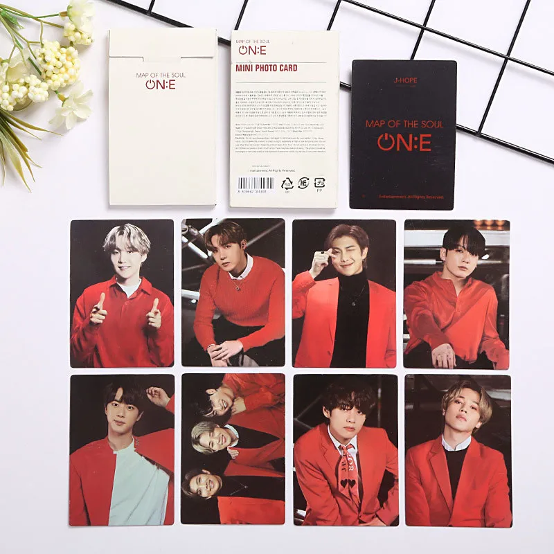 Map Of Soul On E Kpop Bangtan Boys 8Pcs/Set New Album Map Of The Soul On:e Lomo Cards  Photocards Postcards Jimin Jin Suga J Hope Jung Kook Gifts|Costume Props| -  Aliexpress