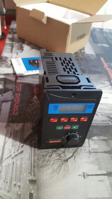 Отзыв о товаре Преобразователь частоты 400 Вт 750 Вт с добавлением трехфазного драйвера двигателя RS485 MCU T13-400W-12-H однофазный вход от пользователя A***v