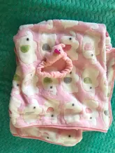 Bonito elefante manta de bebé con dibujos animados elefante recién nacido aire acondicionado edredón Coral terciopelo almohada edredón de doble uso productos para bebés