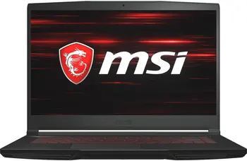 

Laptop MSI GF63 9SCXR-458RU Thin (9S7-16R412-458) Black