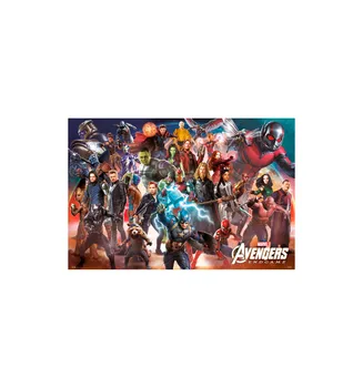 

MARVEL AVENGERS ENDGAME LINE UP POSTER