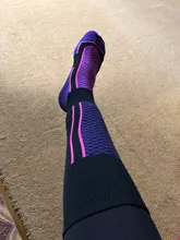 Ski-Socks Cycling Snowboard Skiing Sports Women High-Elastic Cotton Thick Moisture-Absorption