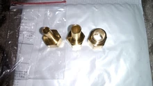 BSP Coupler-Adapter Pipe-Fitting Threaded Brass Male-To-Female Copper 1pcs Copper-m/f-1/8-1-/..