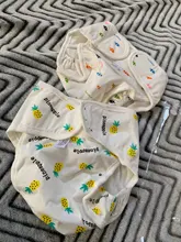 Pañales de algodón con estampado para bebé, pañal de tela reutilizable, lavable, cubierta de bolsillo, bragas cambiantes