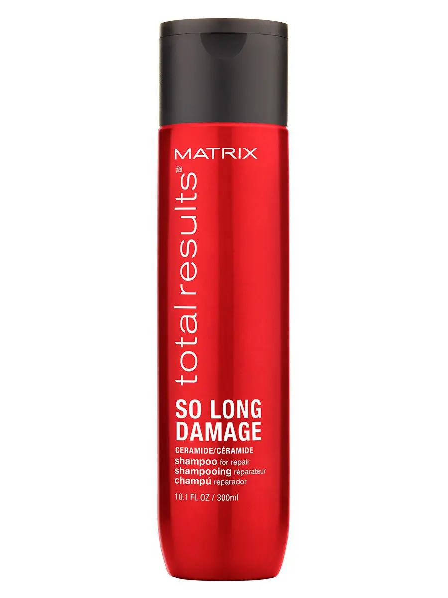 MATRIX Шампунь Total Results SO LONG DAMAGE для поврежденных волос 300 мл | Красота и здоровье