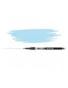 

MARKER ACRYLIC AMSTERDAM TIPPED 1-2 MM BLUE COLOR LIGHT SKY BLUE