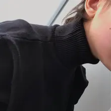 Suéter ajustado informal para hombre, jersey de cuello alto tejido, de punto ajustada, Tops de otoño e invierno, Color sólido, 2019