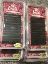 MASSCAKU 16 filas/caja 8 ~ 16mm y mezcla premium natural Sintético visón individual extensión de pestañas maquillaje cilia profesional