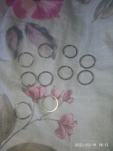 LLavero de acero inoxidable con agujeros para mujer, lote de 10 unidades, 20/23/25/28/30/33/35mm, partido redonda, regalo para hombre