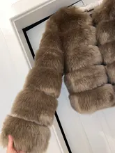 ZADORIN-abrigos de visón de S-3XL para mujer, Top de piel sintética rosa a la moda, prendas de vestir cálidas y gruesas, chaqueta de piel falsa para invierno, 2020