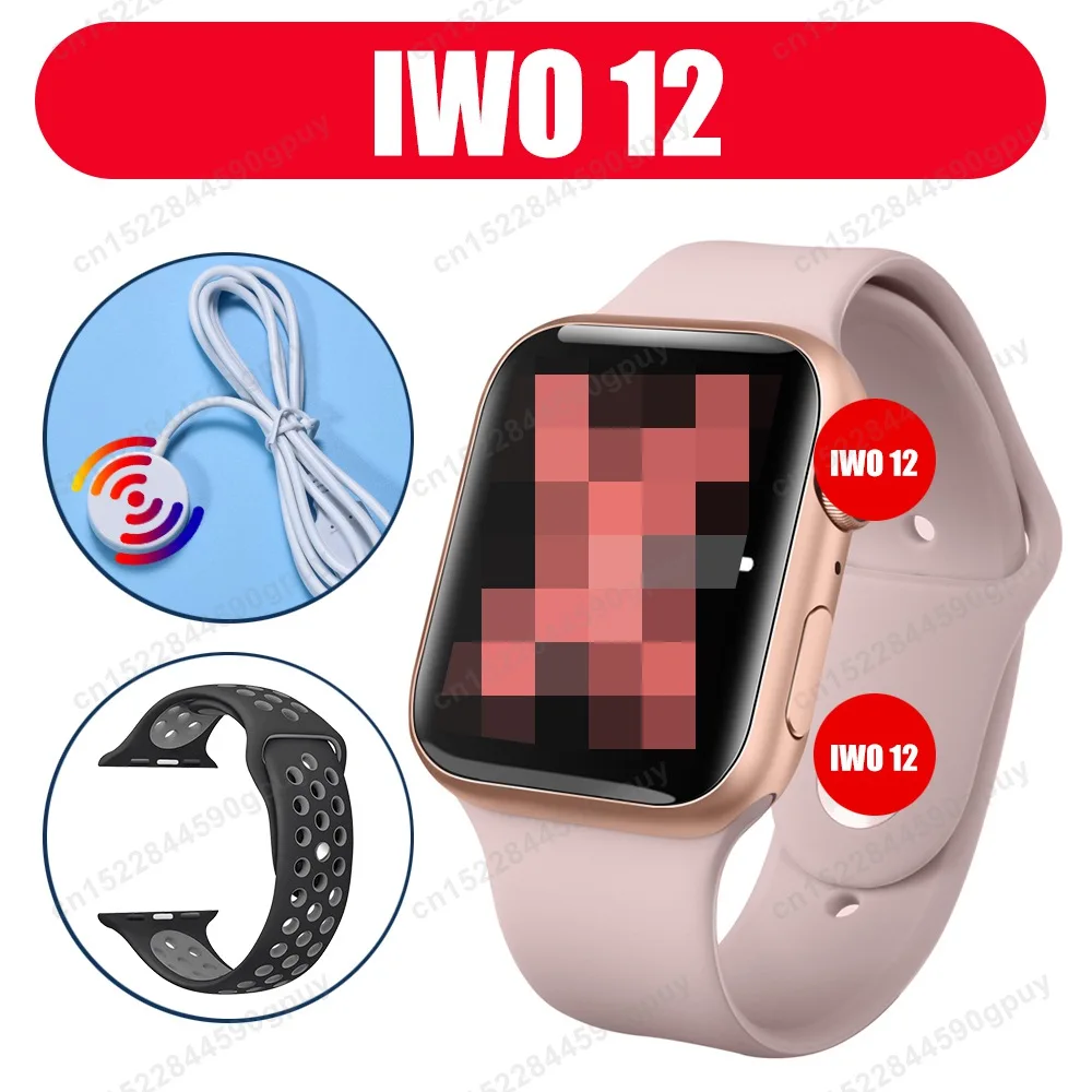 FULCOL часы 5 IWO 12 Bluetooth Смарт 1:1 44 мм чехол для Apple iOS Android телефон сердечного ритма PK 8 10