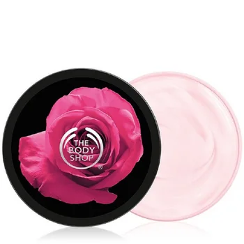 

The Body Shop British Rose Body Butter 200 ml Moisturizing Nourishing Pampering Dry Skin Treatment Shea Oil