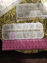 Caja de joyería de plástico de varios compartimentos y de 9 tamaños, para guardar joyas, ordenar abalorios y cuentas, caja ajustable