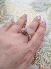 FDLK-Anillo de leopardo con incrustaciones de cristal para mujer, sortija Unisex con personalidad, regalo de joyas de fiesta