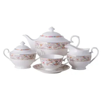 

Royal ivory tea set 15 items