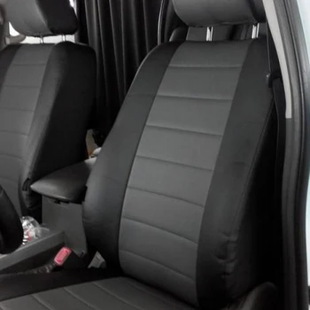 

For Nissan Pathfinder III (front backless uniform) from 2004-2014 гв. Fashion cases of экокожи AUTOPILOT ekokozha